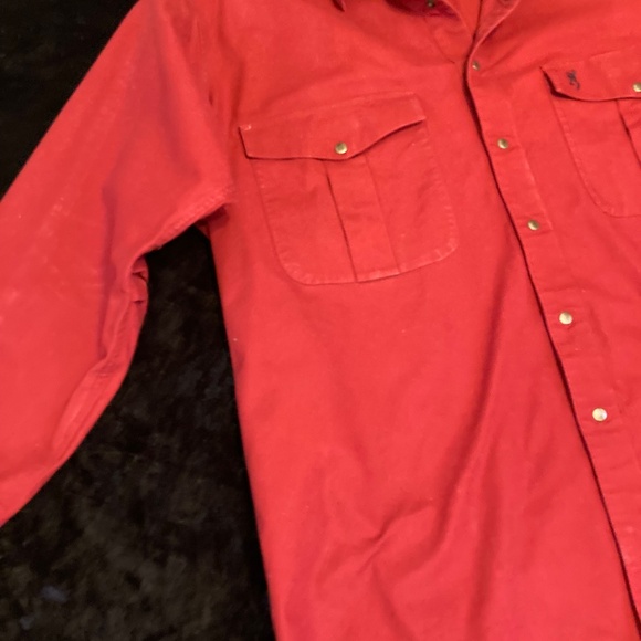 Browning mens long sleeve snap front heavy shirt - Picture 5 of 9